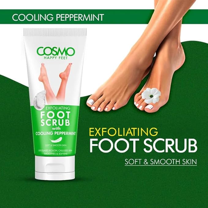 Exfoliating Foot Scrub Moisturizes & Soothes Removes Dry skin & Calluses 150ml | 5.07 fl.oz