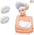 Net bonnet, Special Design for Curly Hair, Reduces Frizz, Accelerates Drying, Enhances Curl Definition（total 2pcs)