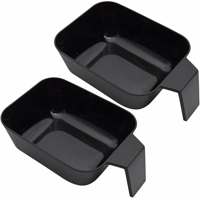 Beatifufu 2 Pack Hair Color Bowl Hair Dye Bowl for Mixing Tint Wide Deep Color Mixing Bowls for Salon and Home Diy Coloring Reusable Salon Tool 7.08 X 4.80 X 2.75 in