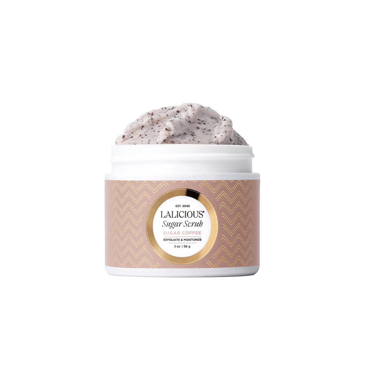 LALICIOUS Sugar Coconut Exfoliating & Moisturizing Body Scrub | Sugar & Coconut Oil | Pre-Shave Scrub for Ingrown Hairs & Razor Bumps | Gently Buffs & Smooths Sensitive Skin | No Parabens | Large 16oz
