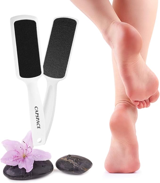 Pedicure Foot Rasp File Callus Remover, Double-Sided Colossal Foot Rasp Foot File And Callus Remover For Dead Skin (Pack of 4)