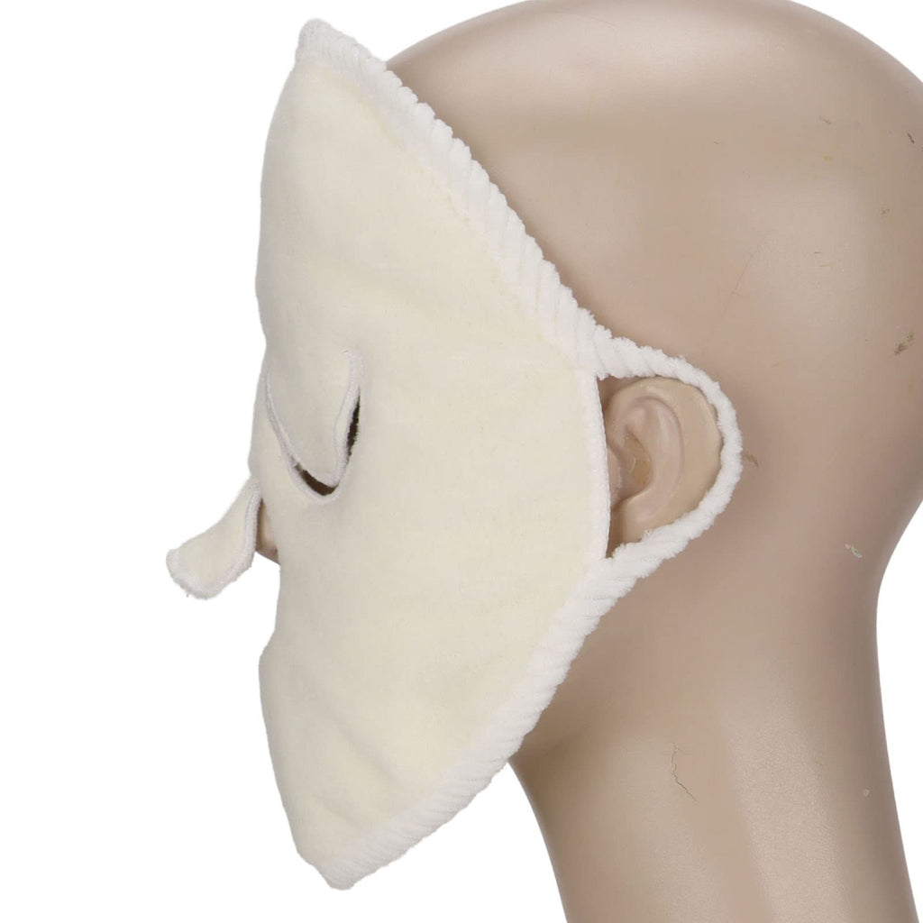 Cold Hot Compress Towel,Reusable Spa Towels 3 Holes Ear Hanging Breathable Face Skin Care Towel for Relaxation