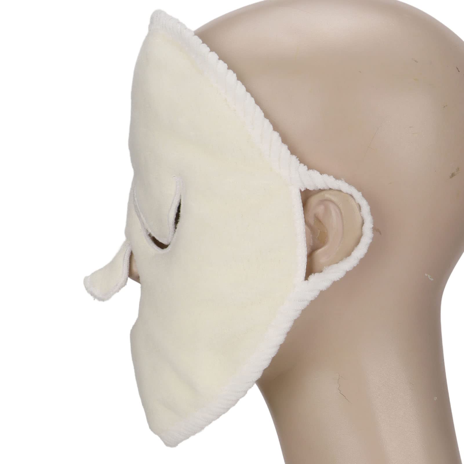 Cold Hot Compress Towel,Reusable Spa Towels 3 Holes Ear Hanging Breathable Face Skin Care Towel for Relaxation