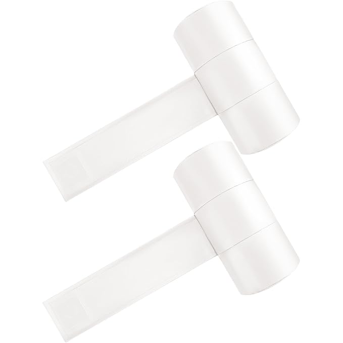 Pinkunn 2 Pcs Hot Tub Headrest Bathtub Headrest Pillow Waterproof Spa Head Pillows with Weighted Back for Bath Neck Head and Back Support Women Men(White)