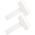 Pinkunn 2 Pcs Hot Tub Headrest Bathtub Headrest Pillow Waterproof Spa Head Pillows with Weighted Back for Bath Neck Head and Back Support Women Men(White)