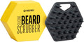 TOOLETRIES Silicone Beard Scrubber for Men, Beard Brush - Charcoal