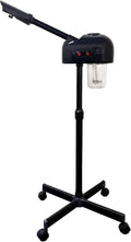 Professional Facial Steamer, Hot Mist, Ozone Humidifier, Can Use at Home and Beauty Salon, Extract Blackheads, Rejuvenate and Hydrate Your Face Skin for Youthful Complexion, Black