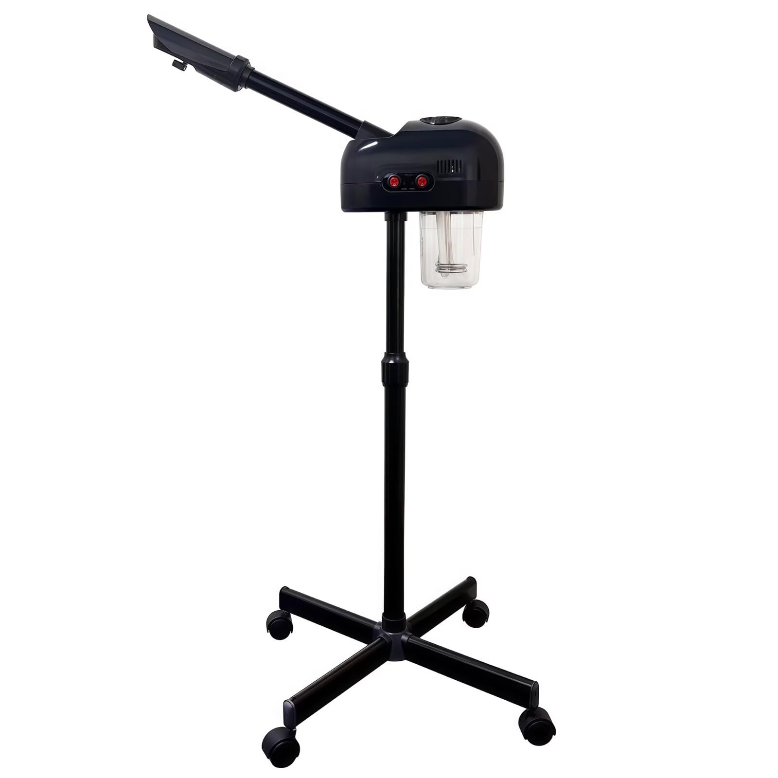HiBeauty PRO Professional Facial Steamer, Hot Mist, Ozone Humidifier, Black