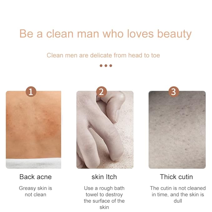 Exfoliating Body Scrubber,2pcs Jute Back Scrubber,Exfoliator Loofah Back Scrubber,Bath Wash Deep Cleaning Glove and Strap,Body Exfoliator Bathing Accessories for Face Back (As