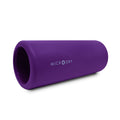 MICRODRY Deluxe Fitness Foam Back Roller for Muscle Relief, Roller for Yoga, Stretching, Deep Tissue Firm Massage & Trigger Point Release, Exercise Workout at Home or Gym, 13x5.3, Purple
