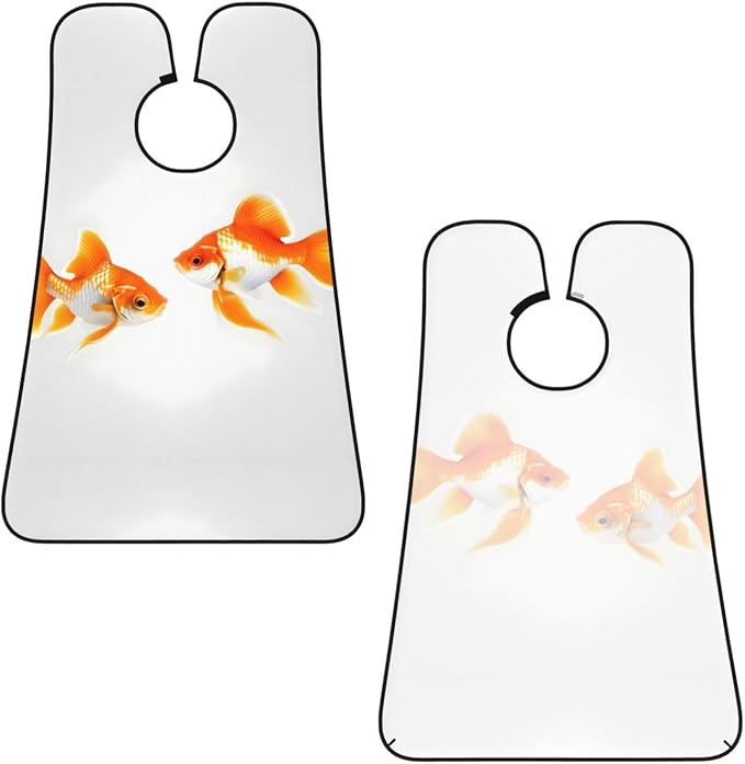 Tahiti Beach Print Beard Bib Shaving Apron, Beard Hair Trimming Cape Gift For Dad