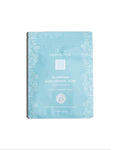LACE YOUR FACE Patented Compression Facial Mask, Reusable Biodegradable Cotton Anti Aging Skin Care, Plumping Hyaluronic Acid, Single