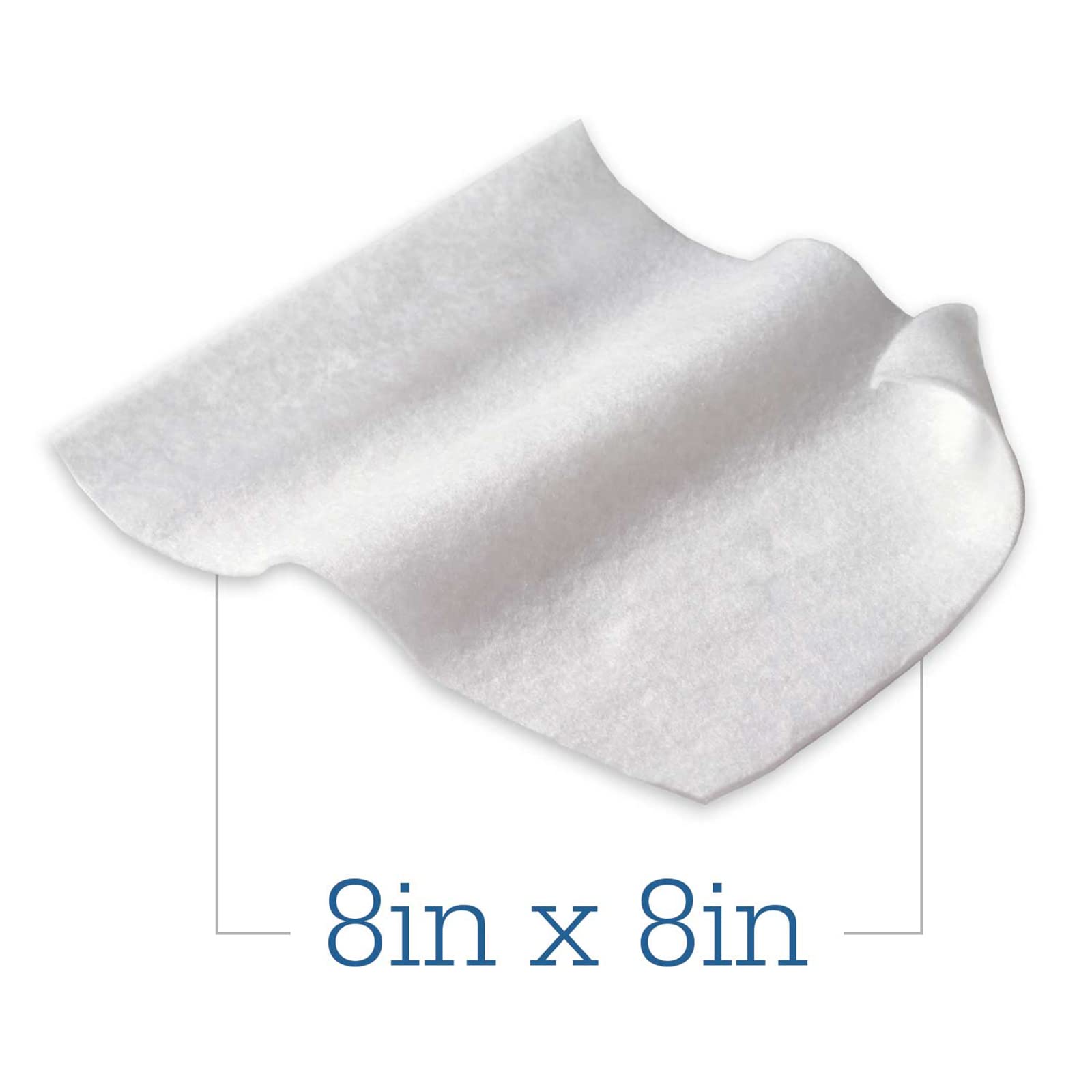 Essential Comfort Bath Cleansing Washcloths - 1 Package, 8 Cloths - No Rinse Bathing Wipes, Ultra-Soft and Thick Heavyweight Cloth, Light Fragrance…