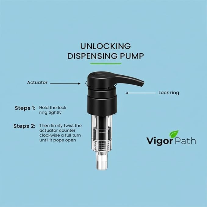 Universal Shampoo/Conditioner Dispenser Pump for Bottles, Leak Proof, Pump Top (Black - Pack of 4)