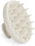 Meartchy Silicone Scalp Massager, Scalp Scrubber for Hair Growth with Soft Bristles, Scalp Exfoliator Brush Dandruff Removal Shampoo Brush for Wet Dry Scalp Care (Warm Grey)