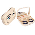 False Eyelash Storage Case with Mirror Empty Travel Lash Organizer Box