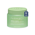 Farmacy Sensitive Skin Makeup Remover Cleansing Balm - Green Clean Waterproof Makeup Remover Balm + Oil Cleanser for Face - Melts Make Up + SPF - Hydrates + Softens Skin - Fragrance-Free (100ml)