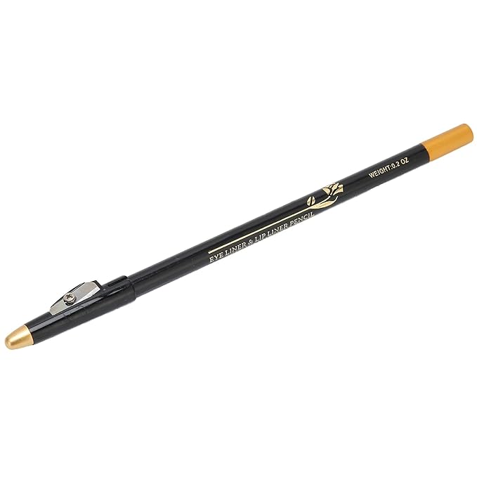 ANGGREK Beard Lineup Pen, White Hairline Pen Professional Beard Pencil Filler Household Beard Pencil Liner Shaping Styling Tool(Light Brown)