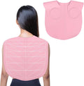 Derkerry Silicone Hair Cutting Guide Collar Waterproof Cutting Mat - Pink