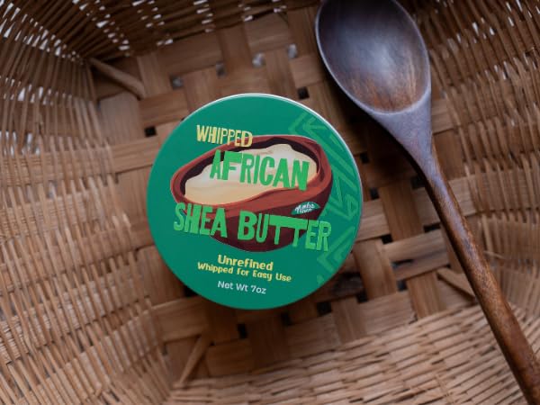 Whipped Shea Butter for Body, Skin & Hair | 2 Pack (14oz Total) | Eczema, Dry Skin, Stretch Marks | African