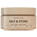 Salt & Stone Body Cream | Hydrating Formula with Seaweed Extracts, Spirulina & Squalane | Deep Hydration, Skin Barrier Support & Healthy Glow | For all Skin Types | Saffron & Cedar 6.7 fl oz