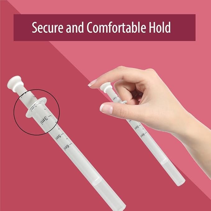 Natureland Personal Applicators for Gels and Creams, Individually Wrapped Disposable Applicators with Smooth Comfort Tip, Daily Intimate Wellness Tool [20 Pack]