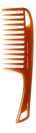 Cricket Ultra Smooth Detangler Comb for Wet, Dry, Long, Thick Hair Anti-Frizz Detangling Shower Comb with Argan & Olive Oils and Keratin Protein Infused Plastic