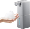 Vuswikoti P12 Automatic Foaming Soap Dispenser - Touchless, 4-Level Adjustable Foam, 1200mAh Large Capacity Rechargeable Battery, Distinctive Angular Design for Bathroom, Kitchen