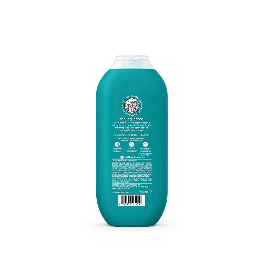 method Limited Edition Body Wash, Feeling Jazzed, 18 fl oz