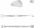 3 Pack Pimple Popper Tool, Extraction Tools for Estheticians, Blackhead Remover Tools, Skin Care Tools Set, Skin Spatula, Pimple Popper for Cleaning Forehead Nose Blackhead Gunk Oil Acne