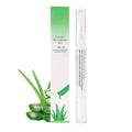 Yimart Set of 4pcs Aloe Flavor Cuticle Revitalizer Oil Pen with Soft Brush,Nail Nutritional Cuticle Oil Pen For Anti-barb Finger Edge Nail Care Tool