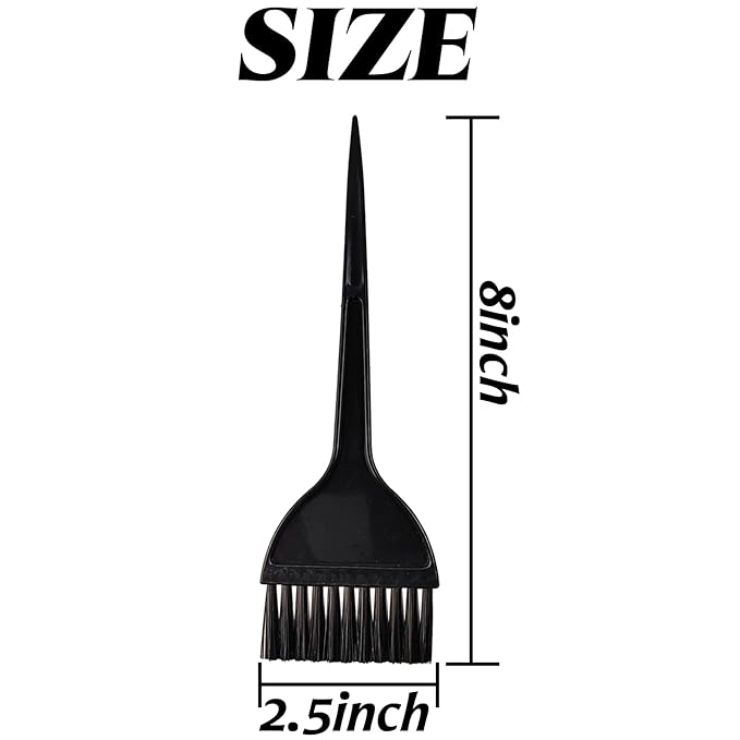 YOOHUA 14PCS 2.5x8inch Hair Dye Brushes, Color Tint Applicator, Hair Coloring Dying Brush Kit for Solon Black