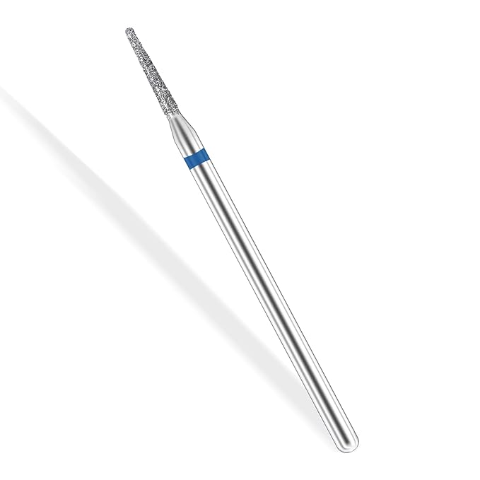 NMKL38 Needle Shaped Cuticle Cleaner Carbide Nail Drill File Bit for Electric Drill Machine Manicure Pedicure (1.6)