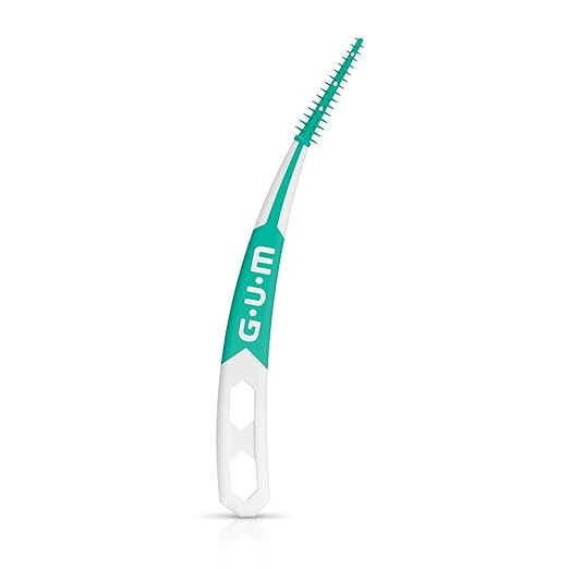 GUM Soft-Picks Advanced, Easy-to-Use Interdental Picks for Plaque Removal and Gum Health with Carry Case, 90-Count, 3-Pack