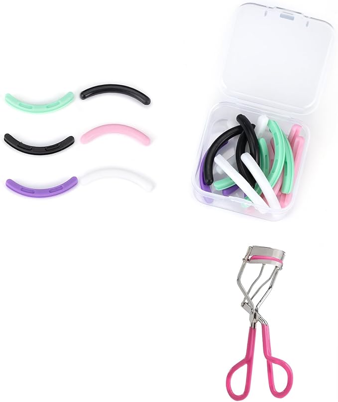 Eyelash Curler Refills Compatible with Tweezerman,24PCS,Silicone
