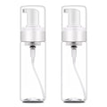 Autdor Foam Pump Bottle 1.7oz 2Pcs Foaming Soap Dispenser 50ml Foaming Spray Bottle Empty Travel Foam Bottle Clear Foam Dispenser for Hand Soap Toiletries Shampoo Lotion