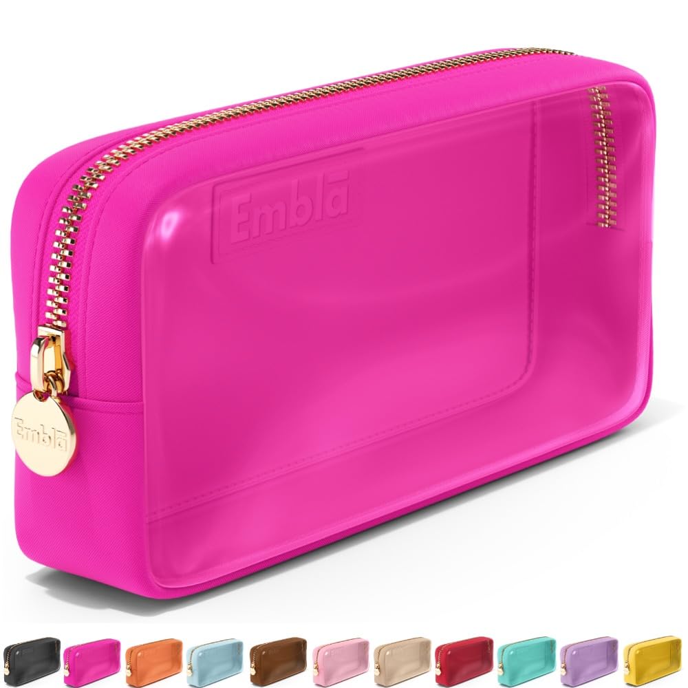Makeup Bag for Women, Travel Cosmetic Organizer, Waterproof Toiletry Pouch