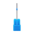 NMKL38 Diamond Bit Small Barrel Shape Electric Nail Drill File Cuticle Cleaner Tool for Rotary Nail Drill Machine Manicure Pedicure Polishing Kit (Medium 1.6x8)