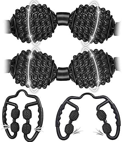 Shadowfit Muscle Roller, Trigger Point Foam Roller for Calves, Legs, Arms, Shin Splints, Massage Roller Tool to Relieve Soreness, Stiffness, and Tight Muscles, Cellulite and Deep Tissue Massaging