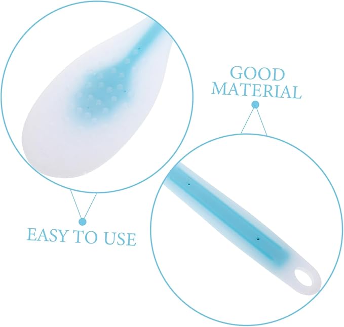 SHERCHPRY Long Handle Lotion Applicator Self Back Applicator for Body Lotion Ointment Cream and Sunscreen Soft Nonslip Grip 14.56 in Tool for Back Shoulders and Legs