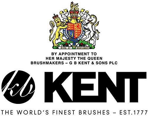 Kent R7T Graphite Fine Tooth and Wide Tooth Hair Comb - Handmade Pocket Comb for Men, Best Beard and Mustache Comb for Everyday Grooming, Sawcut made in England