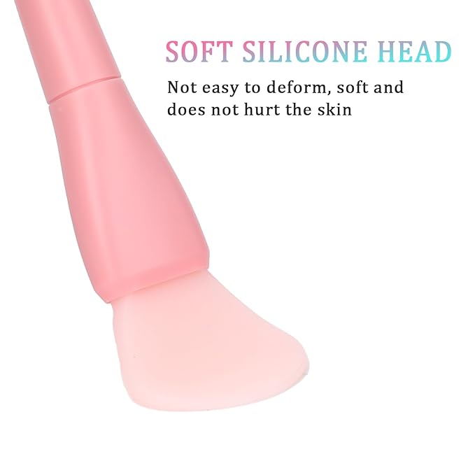 2 Pcs Silicone Face Mask Applicator, Double Head Skin Care Brush