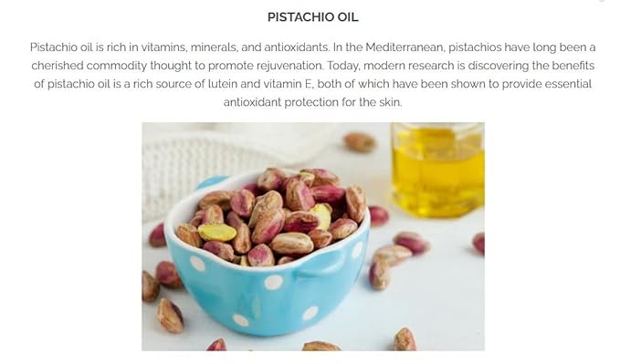 Pistaché Skincare Pistachio Oil Whipped Body Butter Cream | Rich Moisturizer for Dry Skin with Vitamin E & Antioxidant Protection | The Boyfriend Body Butter, 8 oz