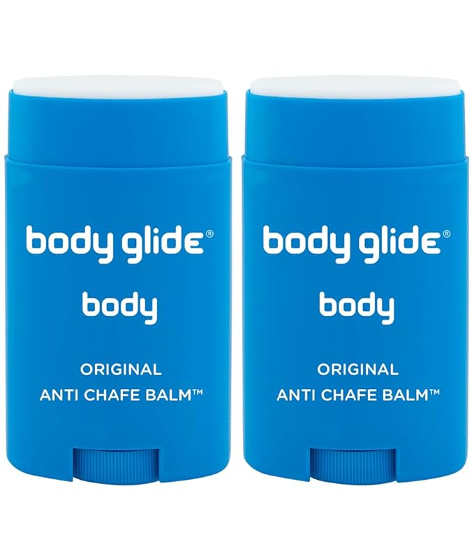 Body Glide Original Anti Chafe Balm | Anti Chafing Stick | Prevent Arm, Chest, Butt, Thigh, Ball Chafing & Irritation | Trusted Skin Protection Since 1996 |1.5oz-2pk
