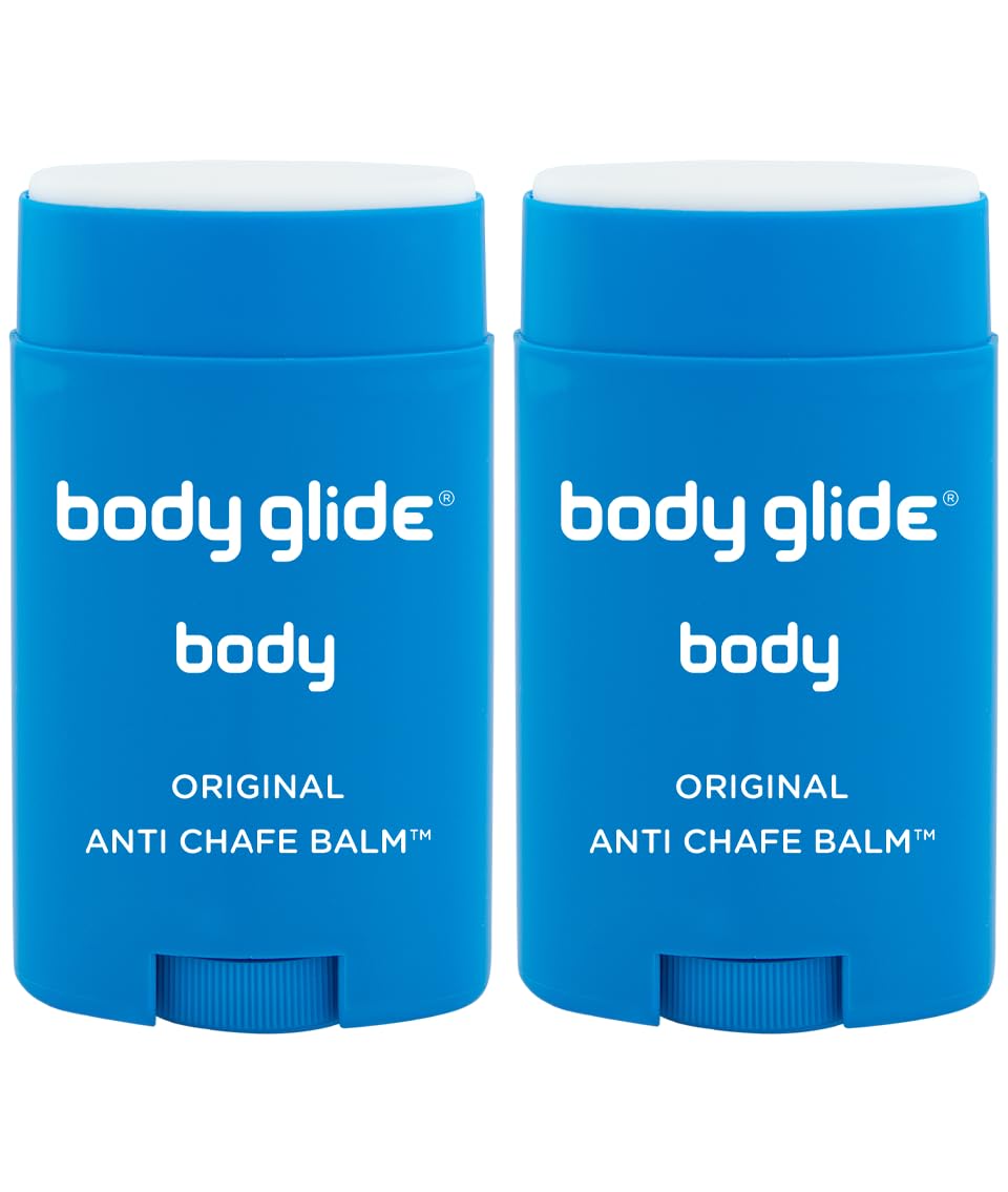 Body Glide Original Anti Chafe Balm | Anti Chafing Stick | Prevent Arm, Chest, Butt, Thigh, Ball Chafing & Irritation | Trusted Skin Protection Since 1996 |2.5oz
