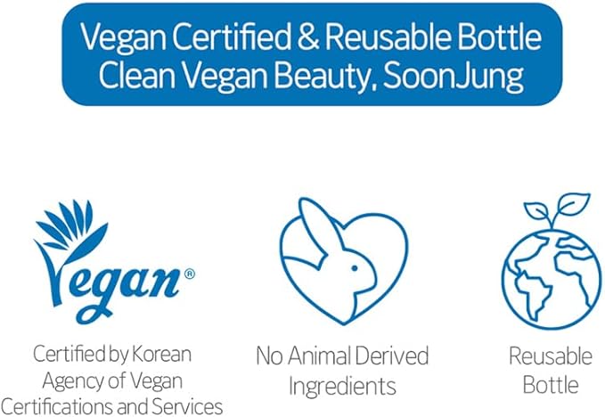 ETUDE SoonJung pH5.5 Relief Toner for Face, Hydrating Toner for Sensitive Skin, Vegan Face Toner, Panthenol, Madecassoside, Moisturizer, Korean Skin Care, Korean Toner, Beauty (11.83 Fl Oz)