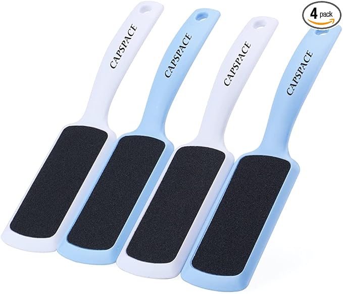 Pedicure Foot Rasp File Callus Remover, Double-Sided Colossal Foot Rasp Foot File And Callus Remover For Dead Skin (Pack of 4)