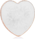 WLLHYF Resin Nail Art Palette Gold Edge Nail Holder Heart Shaped Color Makeup Foundation Mixing Tools Display Board Gel Nail Art Color Mixing Palette Painting Tray Manicure Tool