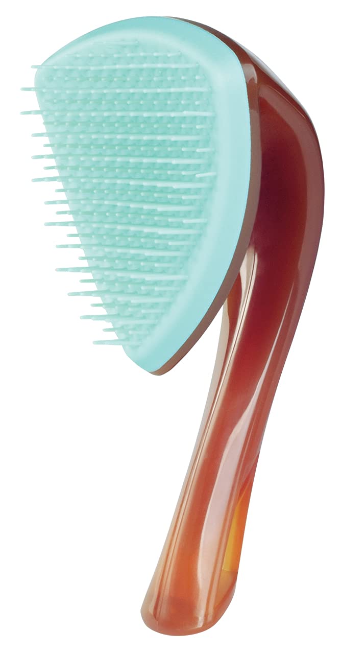 Cricket Ultra Smooth Detangling Brush - Infused with Argan & Olive Oils and Keratin Protein, Anti-Frizz Hairbrush for Wet and Dry Hair, Ergonomic Design for All Hair Types