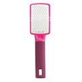CALA Silky Glide Pro Callus Remover Foot File (Black), Stainless Steel Micro-File with Wide Surface for Wet or Dry Skin, Soft Grip Handle for Comfort & Control, Reusable Travel Tool